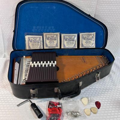 Vintage Autoharp By Oscar Schmidt