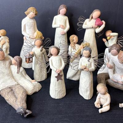 Group Of Willow Tree Collectibles-“Cherish”