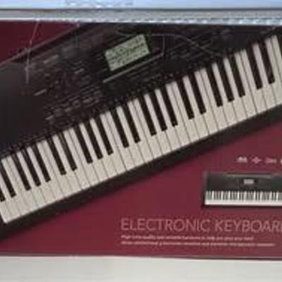 CTK-3000 Casio 61 Key Electronic Keyboard and Single-X Keyboard Stand