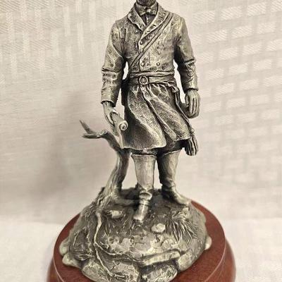 Chilmark Robert E Lee Pewter Sculpture FJ Barnum 