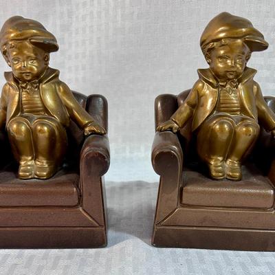 Vintage Nuart Bookends