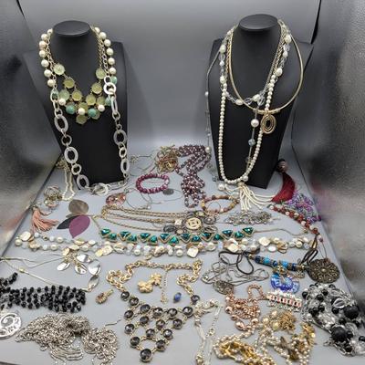 Wonder Wall Of Costume Jewelry 
