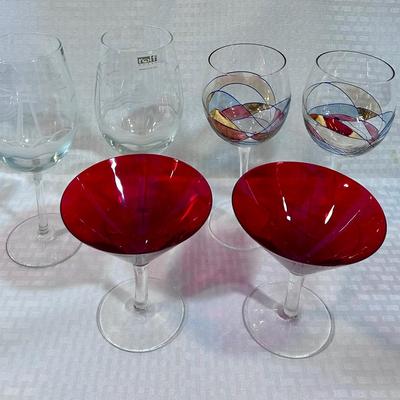 Barware glasses by Rolf and Artland