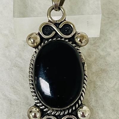 “Taxco” Mexico Sterling Silver Pendant 