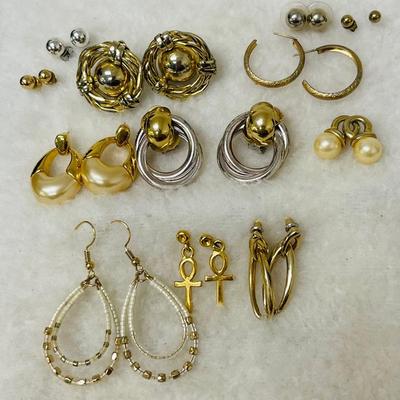 “Napier” and More Gold and Silver-Tone Fashion Earrings