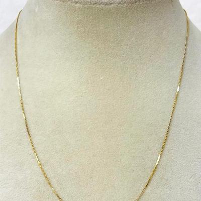14K Gold S-Link Necklace