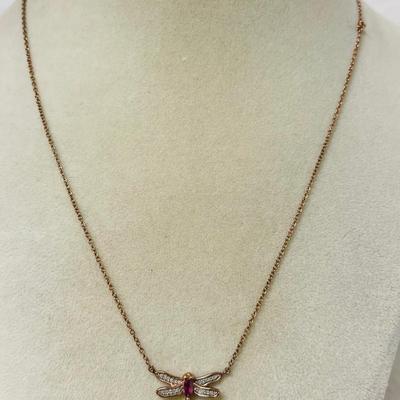 Enchanted “Disney” Sterling Silver Mulan Necklace