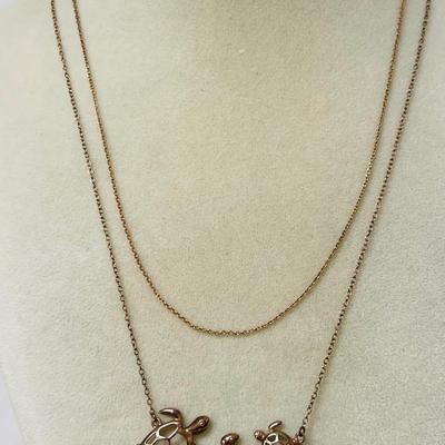 Copper-toned Sterling Silver Necklaces