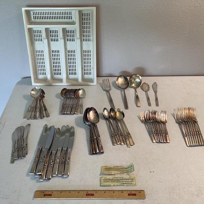 Community Oneida Morning Star Silver-plated Silverware Set