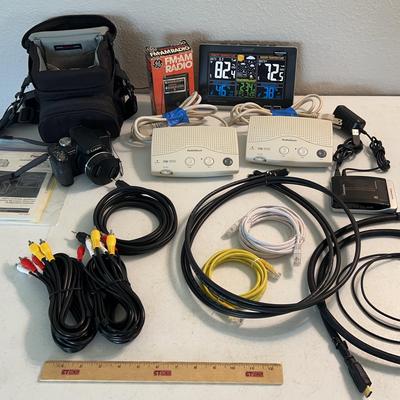 Misc Electronics - Panasonic LUMIX, RadioShack Intercoms, & La Crosse Forecast Station 