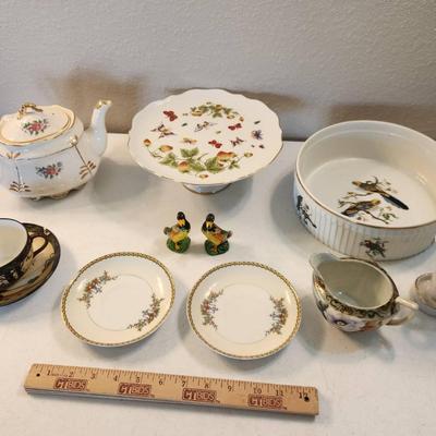 10pc Vintage China - Noritake, Arthur Wood, Handpainted Nippon