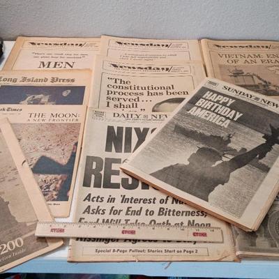 1969 To 1977 Newsday Long Island, Long Island Press, New York Times++