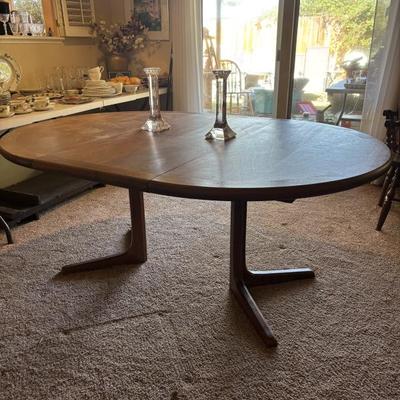 Sale Photo Thumbnail #4: Mid century Danish dining room table 
