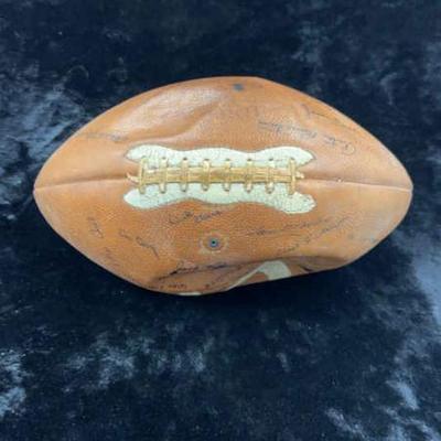 Team autographed 1951 stanford football