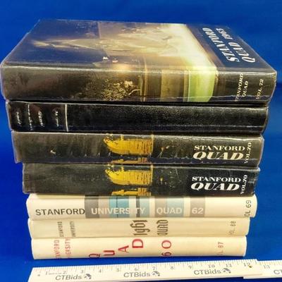 Stanford university quad year books 1960 1965