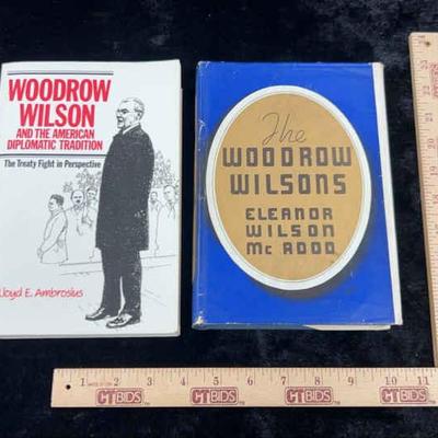 Autographed eleanor wilson mcadoo woodrow wilson books