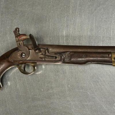Late 18thearly 19th century flintlock pistol
