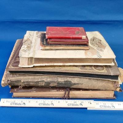 Scrapbook ephemera 1800s