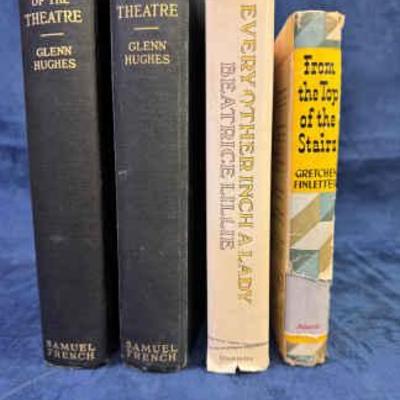 Collection of theater history reference books