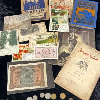 Germany late 19th early 20th century travel ephemera
