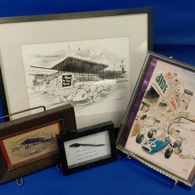 Frames racing cartoon sketches