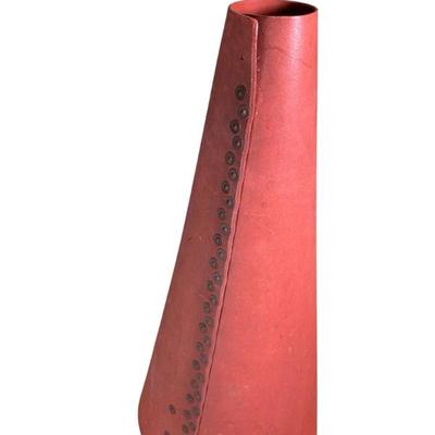 Antique hardened leather megaphone