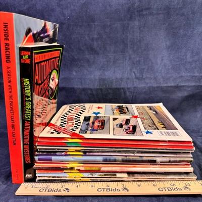 Victory lane magazines and books
