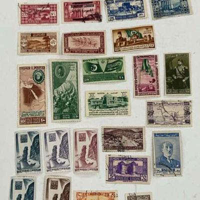 International stamps 1940s