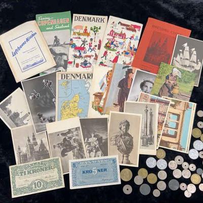 Denmark early 20th century travel ephemera