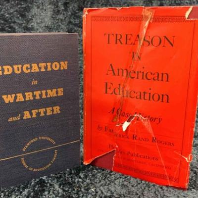 Education in wartime 1943 treason in american education 1949
