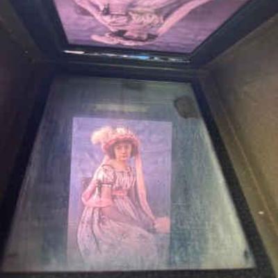 Autochrome portrait and diascope