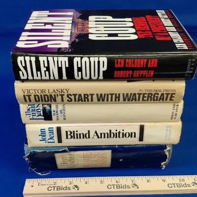 President nixon hardback book lot