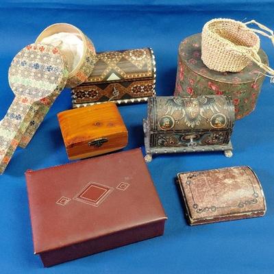 Intricate detailed mini box lot