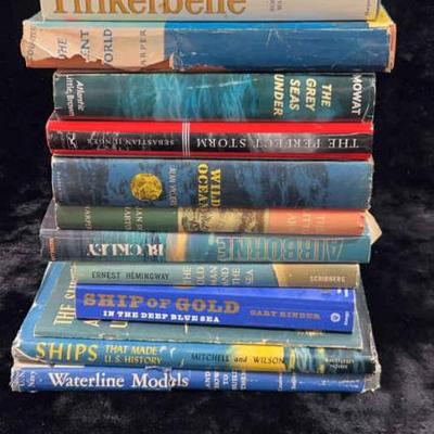 Seafaring books hemingway 1st edition, warships
