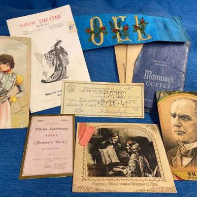 Ephemera mix war rashions mckinley and more