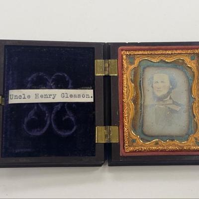 Daguerreotype uncle henry gleason