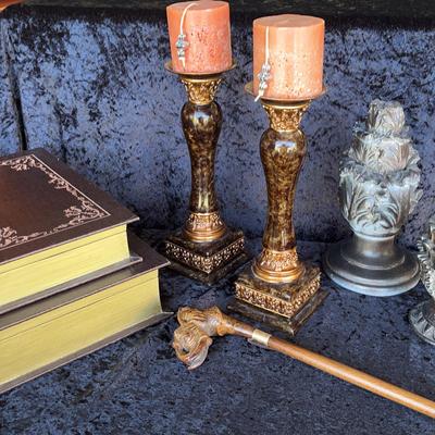 Opulent Library Accent Decor Assortment