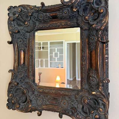 Ornate Howard Elliot Collection Wall Mirror