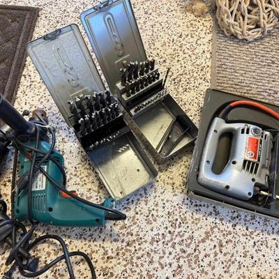 Tools Collection - Electric Drills, Jig Saw And Bench Vise By Black And Decker + More