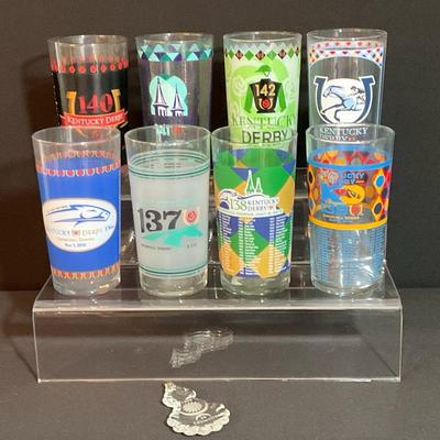Kentucky Derby Collectors Glasses #1