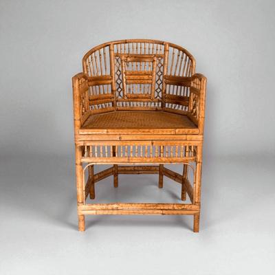 Thomasville Pavilion Style Bamboo & Cane Chair