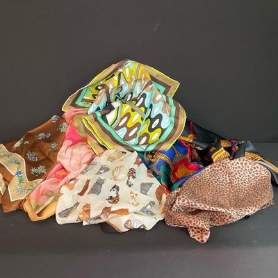 Emilio Pucci & Other Silk Scarves