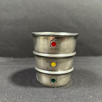 Stoplight Sterling Jigger