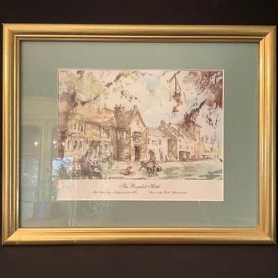 The Royalist Hotel Framed Print