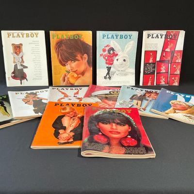 1966 Playboy Magazines