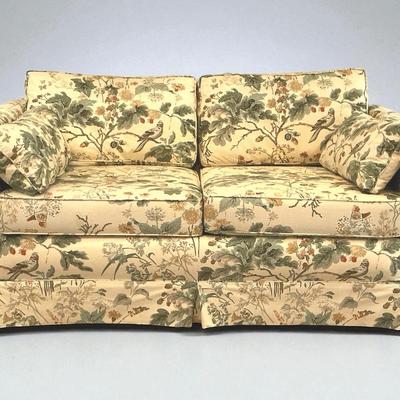 Vintage Upholstered Loveseat
