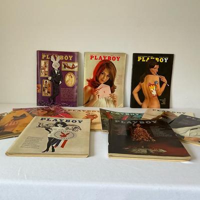 1968 Playboy Magazines 