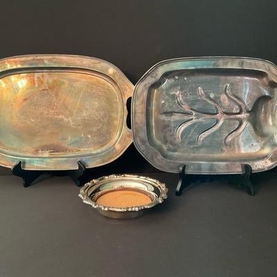Silverplate Trays & More