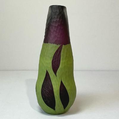Vintage Signed Moiel Poeppel Vase