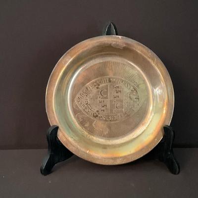 Sterling & Gold Tulane University Collectors Plate